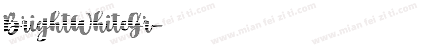 BrightWhiteGr字体转换