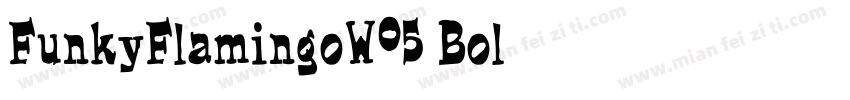 FunkyFlamingoW05-Bol字体转换