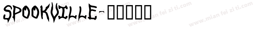 SpookVille字体转换