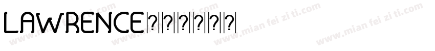 LAWRENCE字体转换