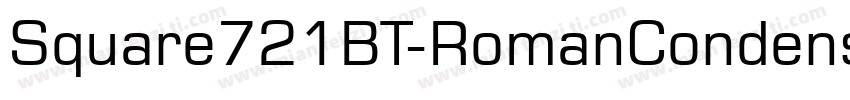 Square721BT-RomanCondensed字体转换