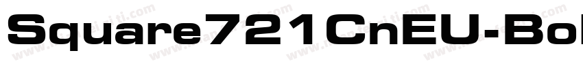 Square721CnEU-Bold字体转换
