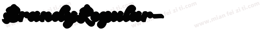 BrandyRegular字体转换