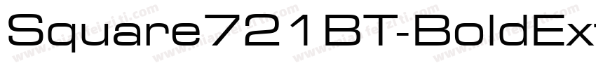 Square721BT-BoldExtended字体转换