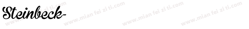 Steinbeck字体转换