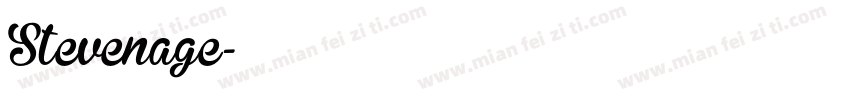 Stevenage字体转换