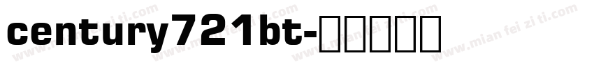 century721bt字体转换