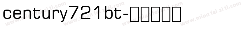 century721bt字体转换