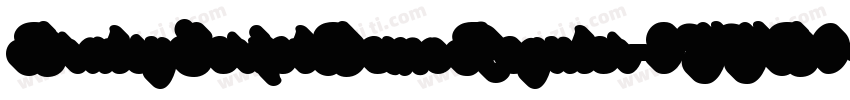BratsyScriptDemoReguler-9YYB0字体转换