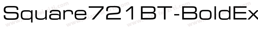 Square721BT-BoldExtended字体转换