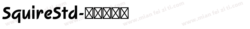SquireStd字体转换
