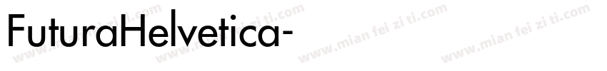 FuturaHelvetica字体转换