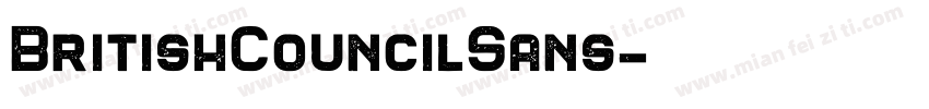 BritishCouncilSans字体转换