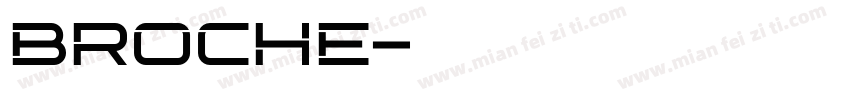 Broche字体转换