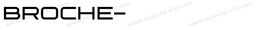 Broche字体转换