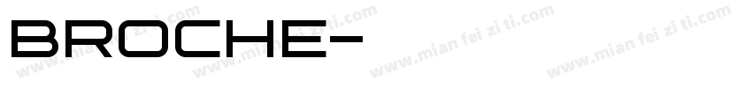 Broche字体转换
