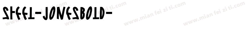 Steel-JonesBold字体转换