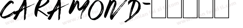 CARAMOND字体转换
