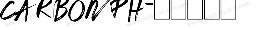 CARBONPH字体转换