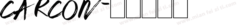 CARCON字体转换