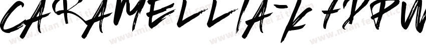 Caramellia-K7dPW字体转换