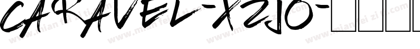 Caravel-X2jo字体转换
