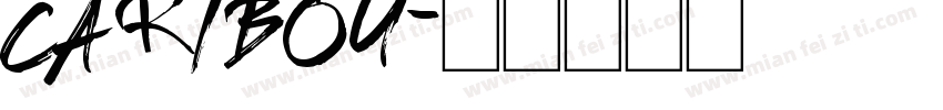 Caribou字体转换