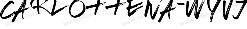 Carlottena-WyVJ9字体转换