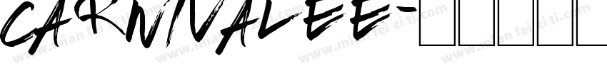 Carnivalee字体转换