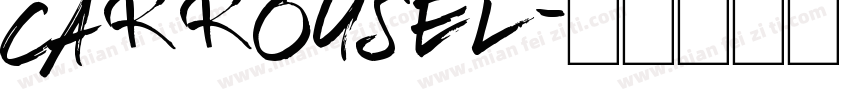 Carrousel字体转换
