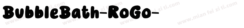 BubbleBath-RoGo字体转换
