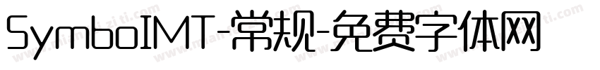 SymboIMT-常规字体转换