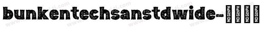 bunkentechsanstdwide字体转换