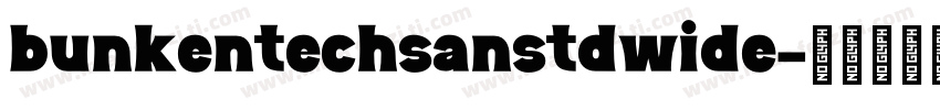 bunkentechsanstdwide字体转换