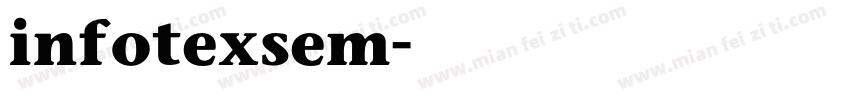 infotexsem字体转换