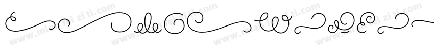FlourishesAndFancies-Az8L字体转换