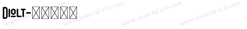 Diolt字体转换