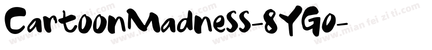 CartoonMadness-8YG0字体转换