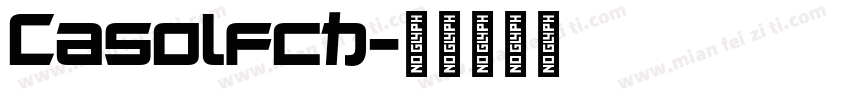 Casolfch字体转换