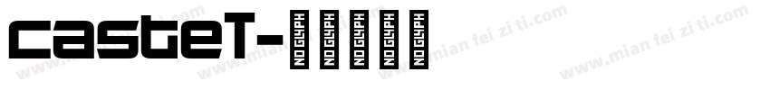casteT字体转换