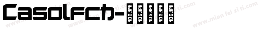 Casolfch字体转换