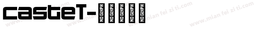 casteT字体转换