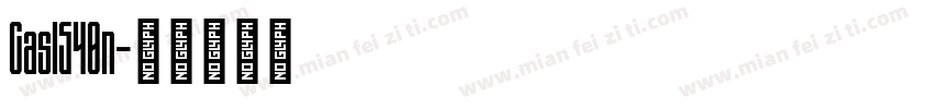 Casl540n字体转换