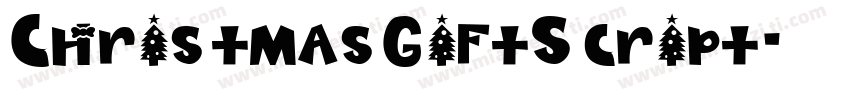 ChristmasGiftScript字体转换