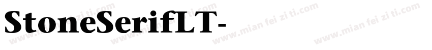 StoneSerifLT字体转换