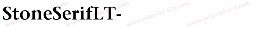 StoneSerifLT字体转换