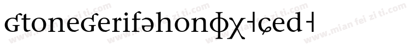 StoneSerifPhonEF-Med字体转换