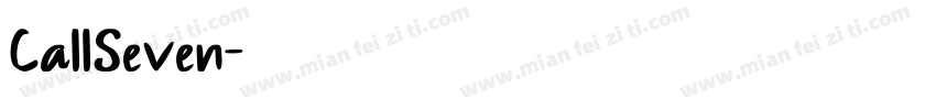 CallSeven字体转换
