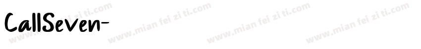 CallSeven字体转换