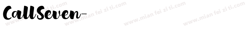 CallSeven字体转换